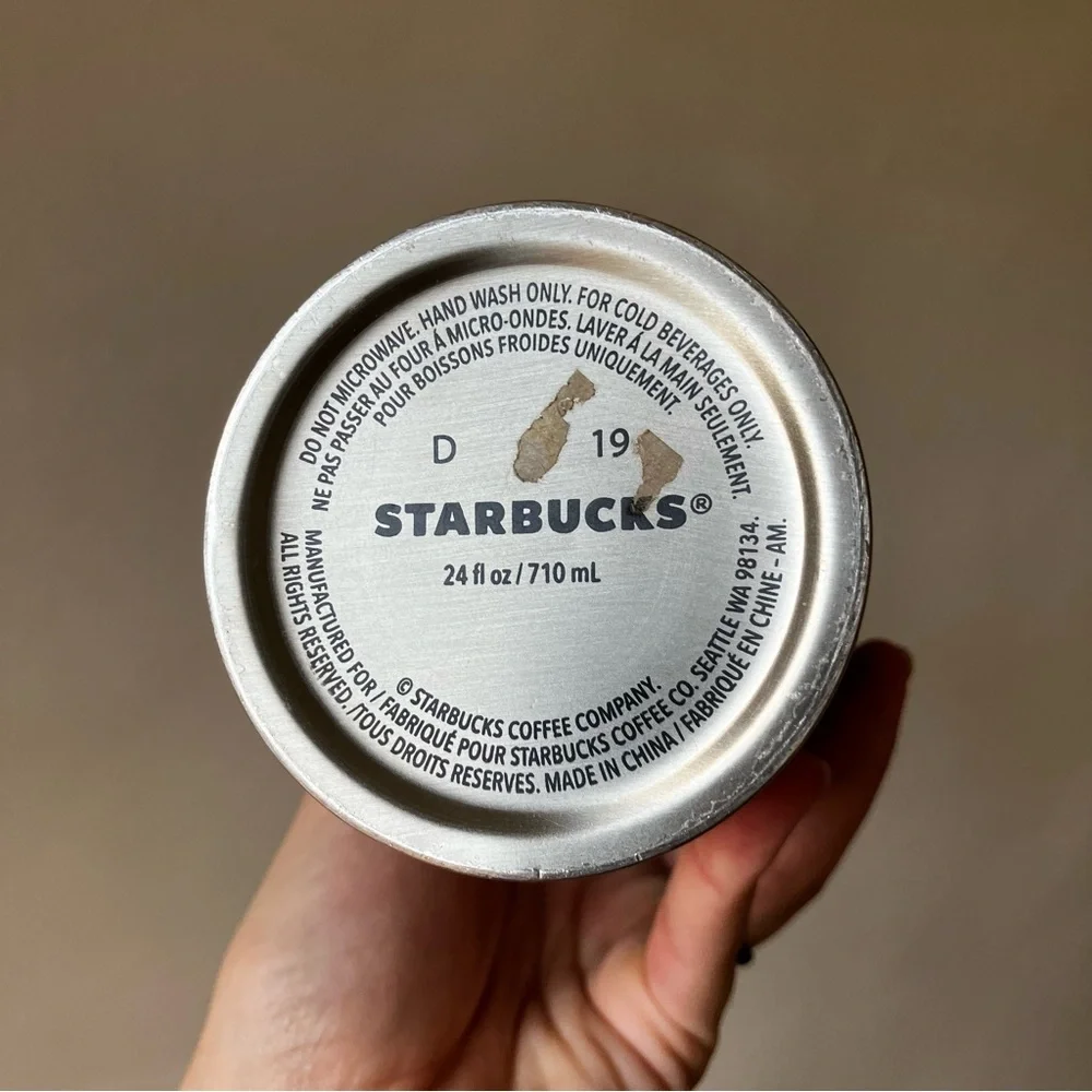 Starbucks | Tropical Hibiscus 2020 24Oz Venti Stainless Steel Cold Tumbler